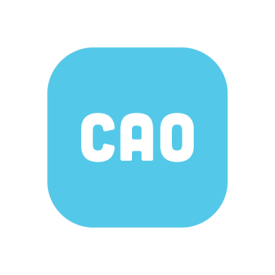 cao icon frisblauw